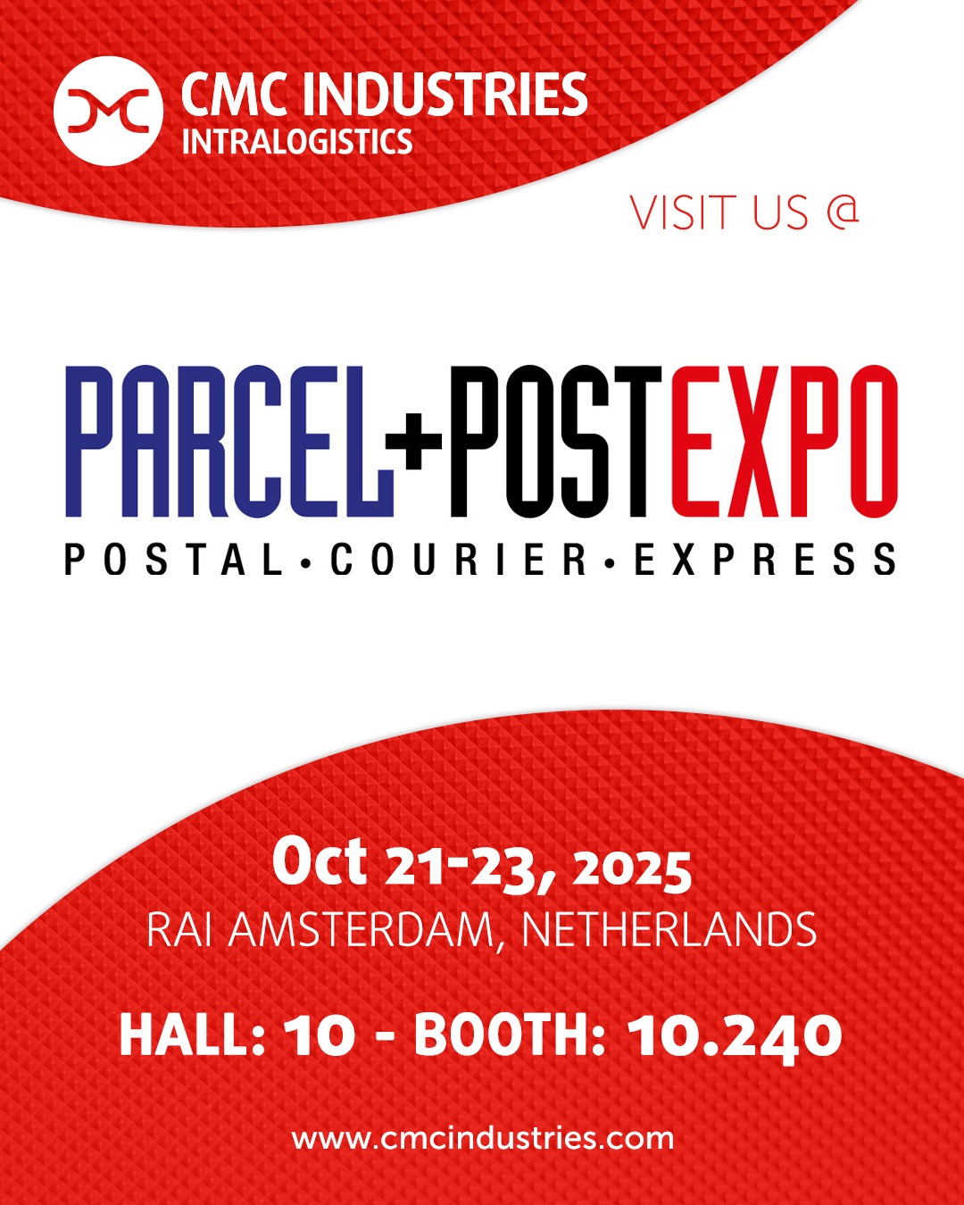 PARCEL+POST EXPO 2025 - Amsterdam PARCEL+POST EXPO 2025 - Amsterdam
